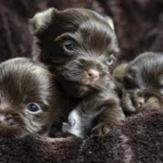 Chocolate Yorkshire Terrier Puppies